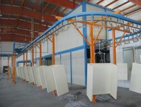 涂裝設備流水線